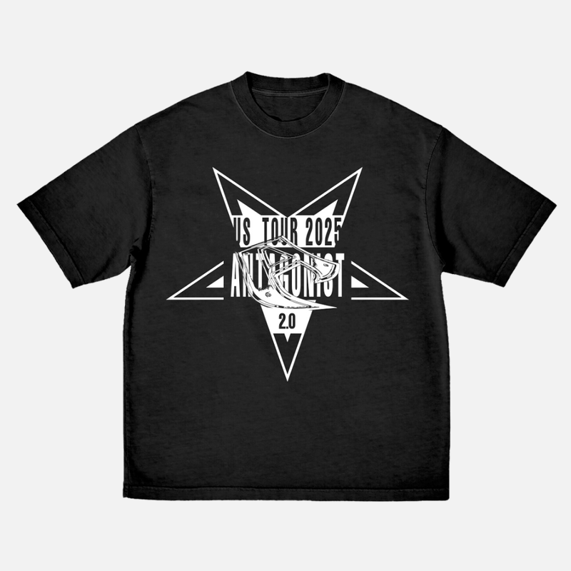 ANTAGONI2T Black T-Shirt