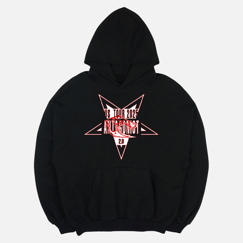 Antagonist Star Black & Red Hoodie