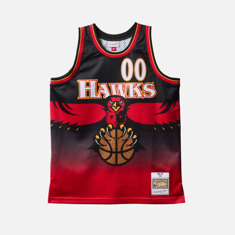 NBA PLAYBOI CARTI X M&N JERSEY ATLANTA HAWKS 1996