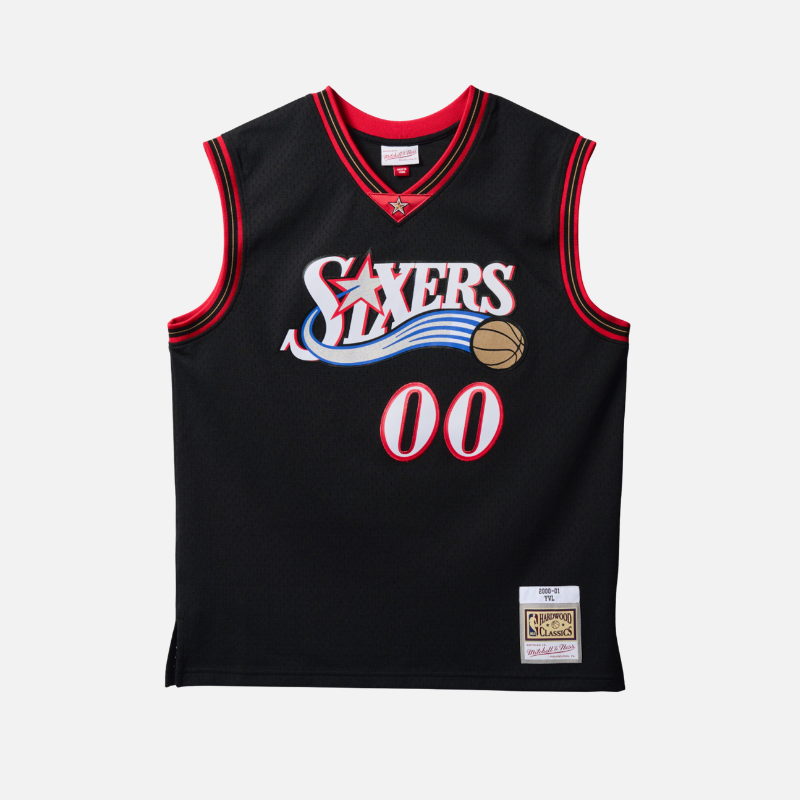 NBA PLAYBOI CARTI X M&N JERSEY PHILADELPHIA 76ERS 2000