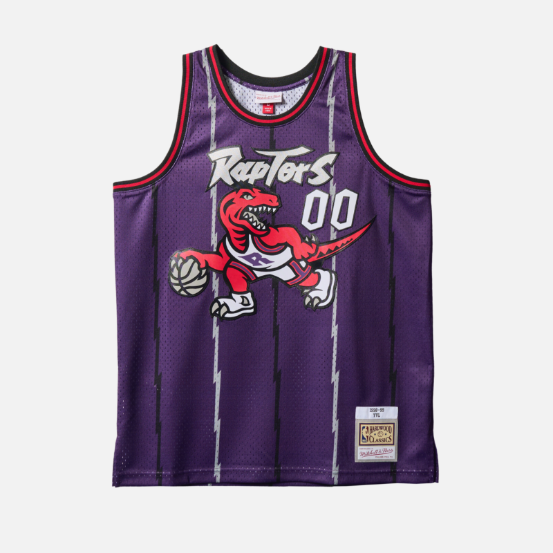 NBA PLAYBOI CARTI X M&N JERSEY TORONTO RAPTORS 1998 (PURPLE)