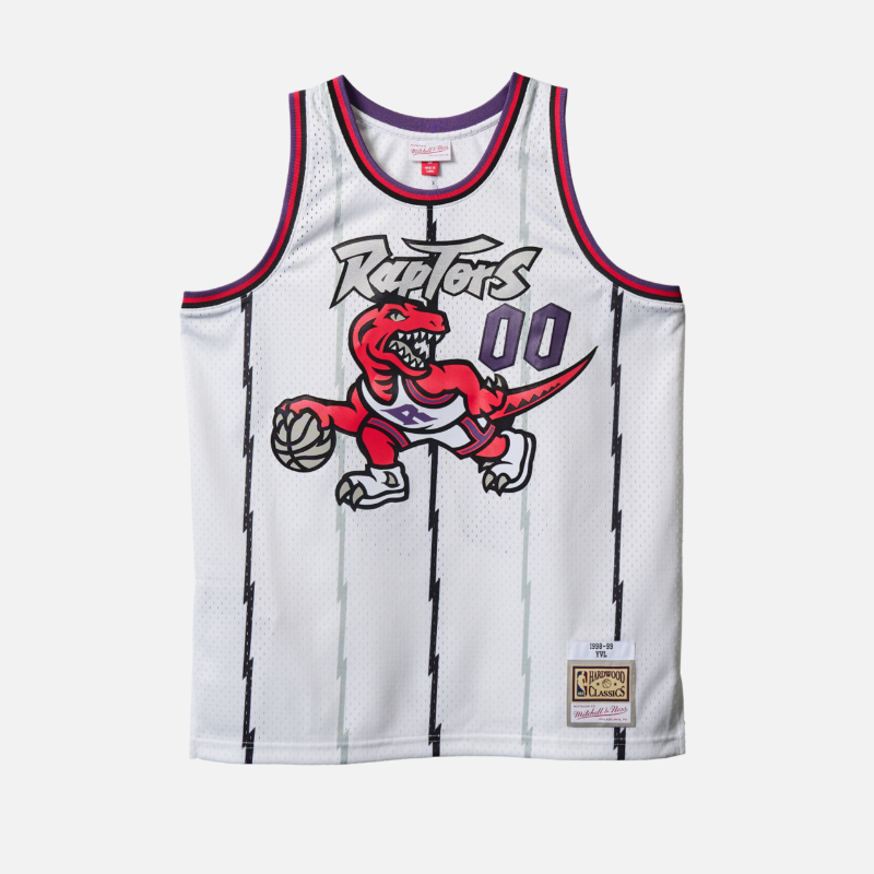 NBA PLAYBOI CARTI X M&N JERSEY TORONTO RAPTORS 1998 (WHITE)
