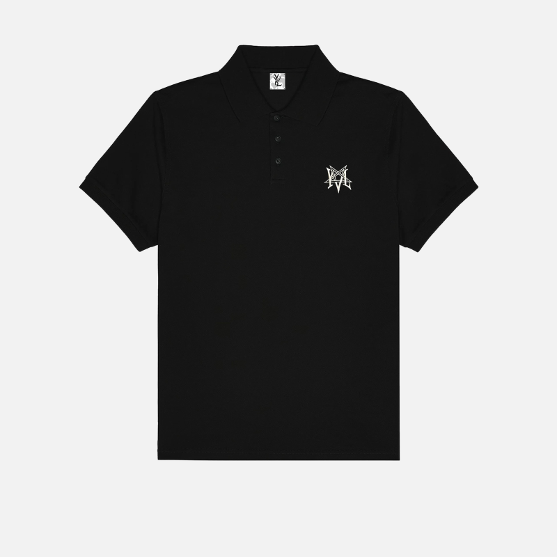 PENTAGRAM POLO BLACK