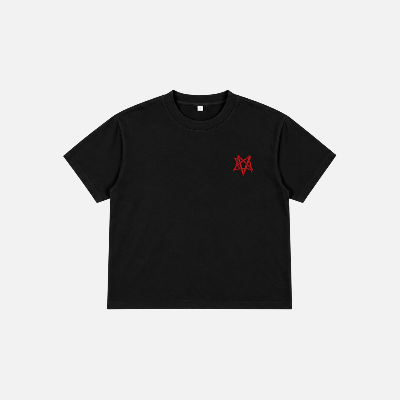 PENTAGRAM TEE BLACK