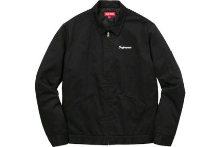 Supreme Playboy Work Jacket Black