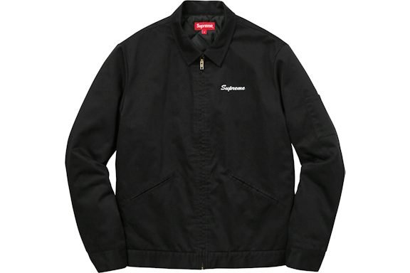 Supreme Playboy Work Jacket Black